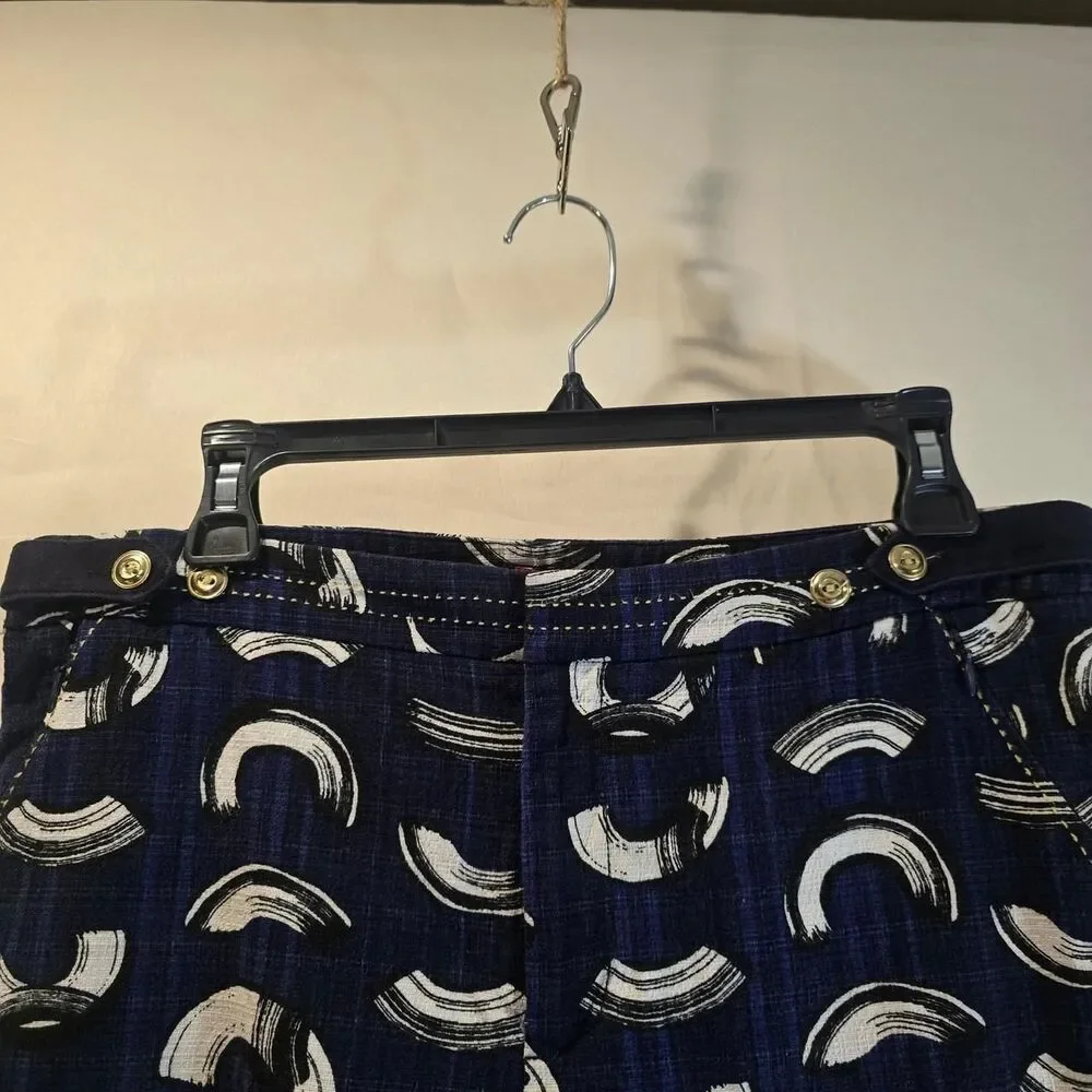 Unbranded Women's Blue and White Tailored-trousers - Picture 2 of 6